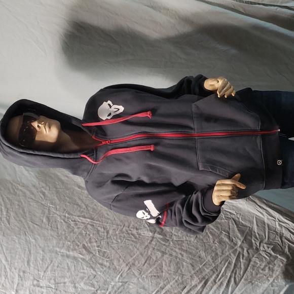 Jinx Other - Overwatch Reaper Hoodie Zip Up Men's Size Large
